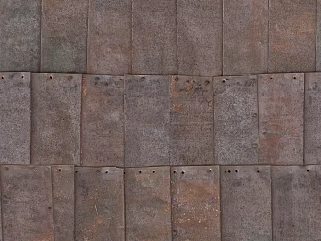 Rusty old metal wall finish texture (ID:ffaeh710739)