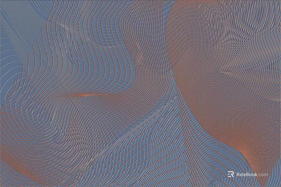 three-dimensional physical painting texture