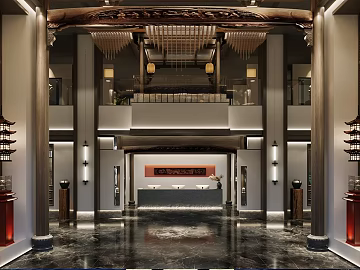 New Chinese Style Dark Grey Marble Lobby Floor texture (ID:ffaeh898391)