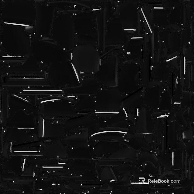 Black water corrugated metal wall decoration texture