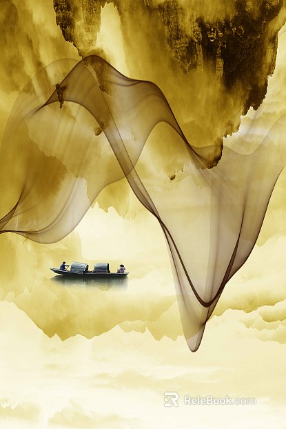 landscape painting texture