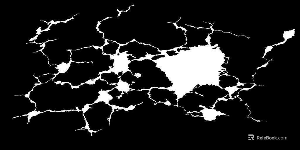 Black and White Rift Bump Map texture