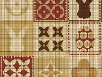 Small tiles for kitchen and bathroom texture (ID:ffach662565)