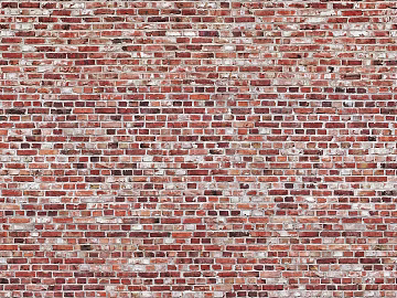 industrial retro red brick wall brick brick wall texture 3d model