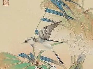 Plant painting texture (ID:ffaag70456)