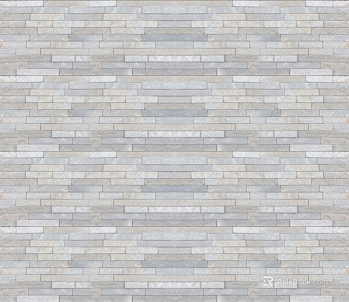 Light gray culture stone background wall texture