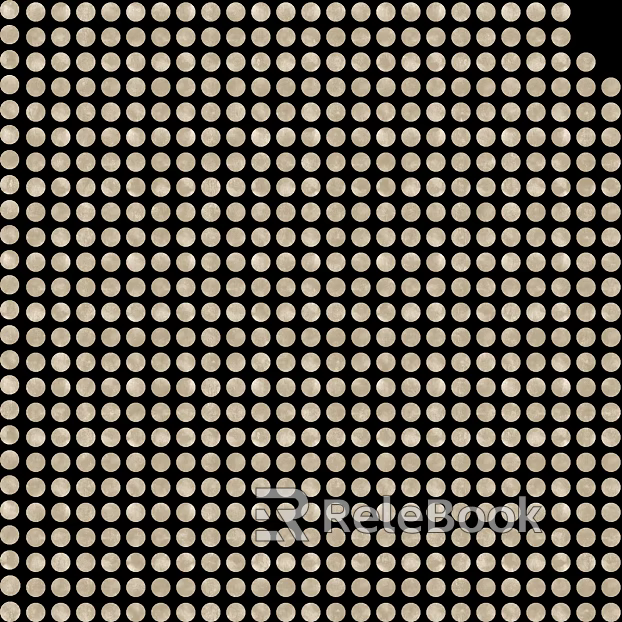 Perforated plate texture