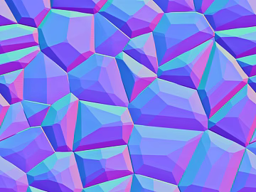 Crystal shape normal bump texture (ID:ffajh588697)
