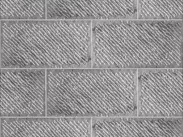 White Slitting Axe Chisel Surface Granite 3d model