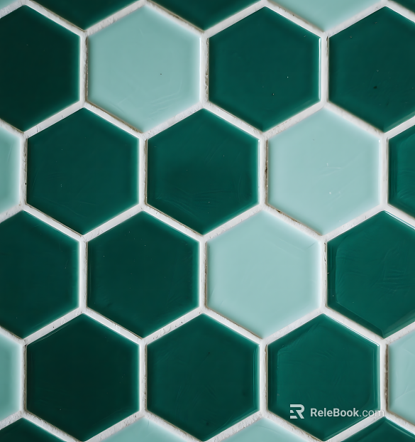 hexagonal tile texture