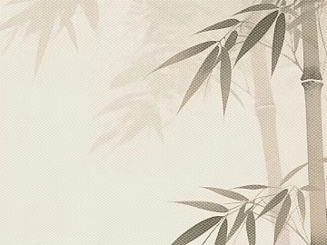 New Chinese-style Song-style Bamboo Painting 3d model
