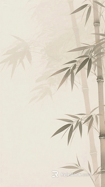 New Chinese-style Song-style Bamboo Painting texture