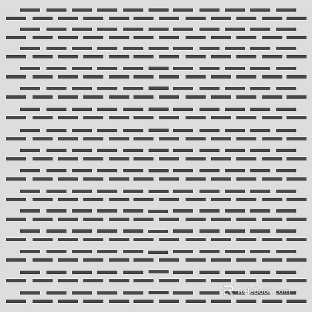 Perforated plate texture