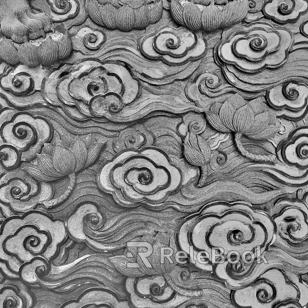 Black and White Bump texture