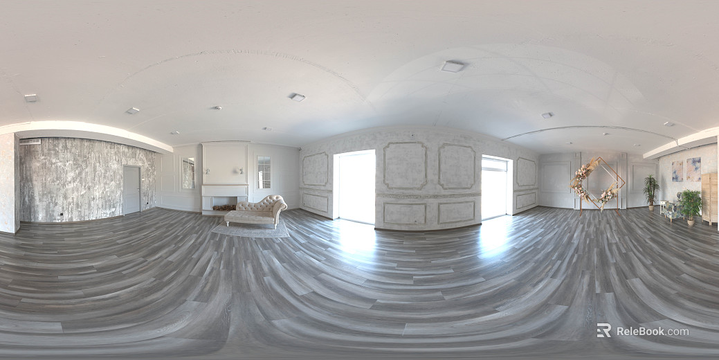 Indoor Home Living Room Daytime HDR texture