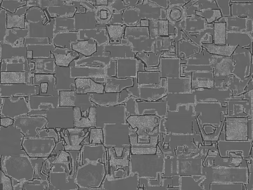 Dark gray geometric parquet terrazzo ground texture (ID:ffaeh145356)