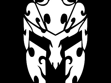 Black and white mask pattern texture pattern graphics carved graphics (ID:ffach423384)