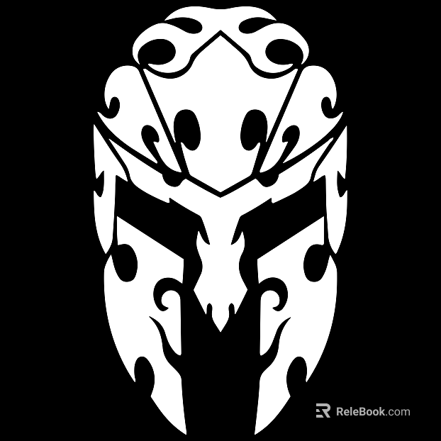 Black and white mask pattern texture pattern graphics carved graphics texture