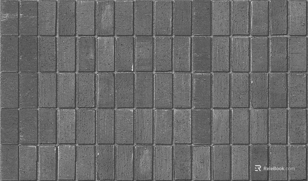 Brick pavement texture