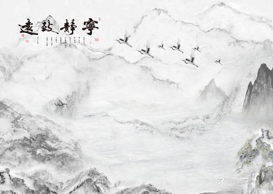 landscape painting texture