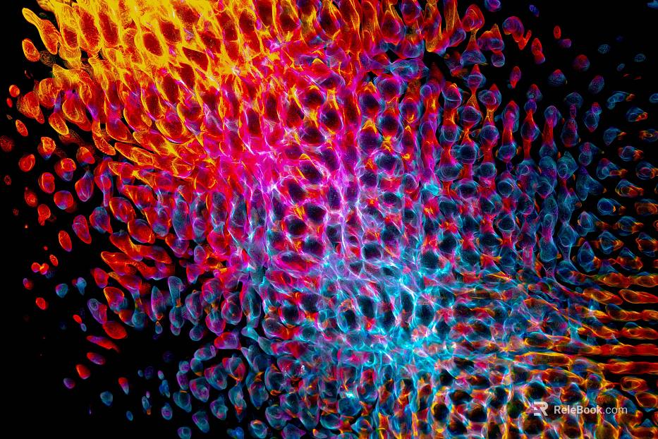 Screen material texture