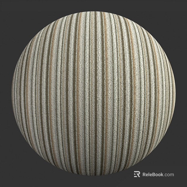Striped Fabric PBR texture
