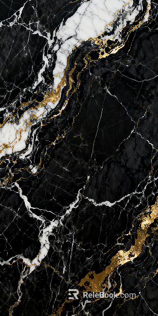 black gilt marble texture
