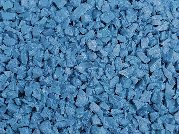 Blue rubber particle sports ground texture (ID:ffaeh953229)