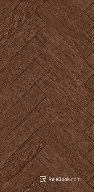 Dark brown herringbone oak wood floor retro herringbone floor texture