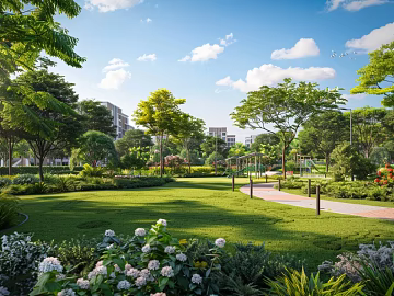 Community landscape texture (ID:ffach010308)