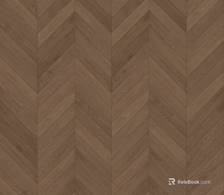Walnut color fishbone wood floor texture