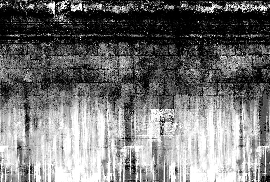 Black and White Bump texture