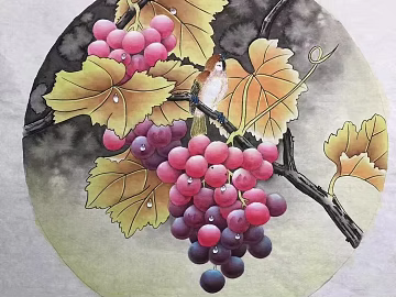 Plant painting texture (ID:ffacg14192)