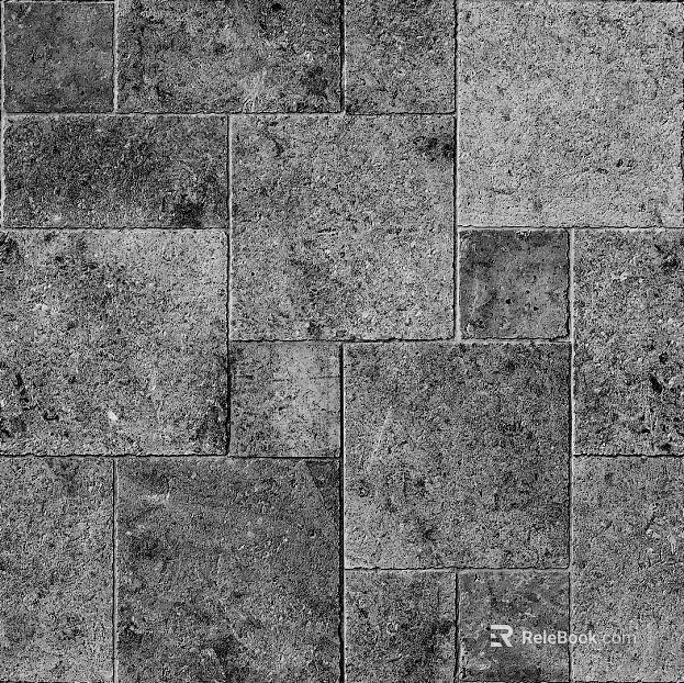 Grey Lyme Stone Courtyard Floor Tiles texture
