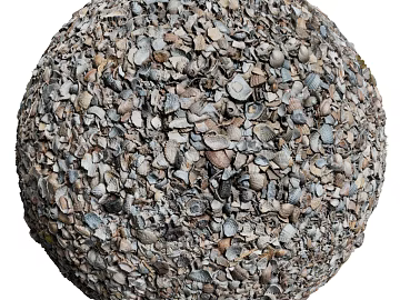 Gravel PBR texture (ID:ffach670181)