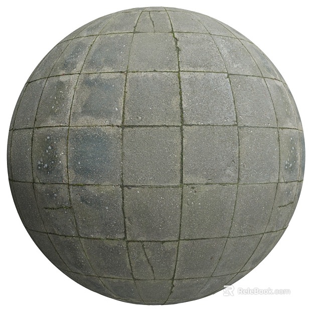 Permeable Brick PBR texture