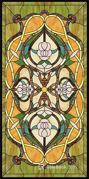 colored windows texture