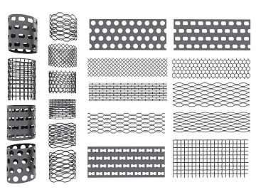 Perforated plate metal texture (ID:ffaeg81188)