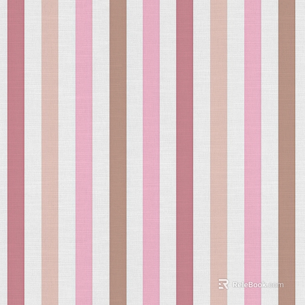 Pink Brown White Striped Fabric Soft Fabric texture