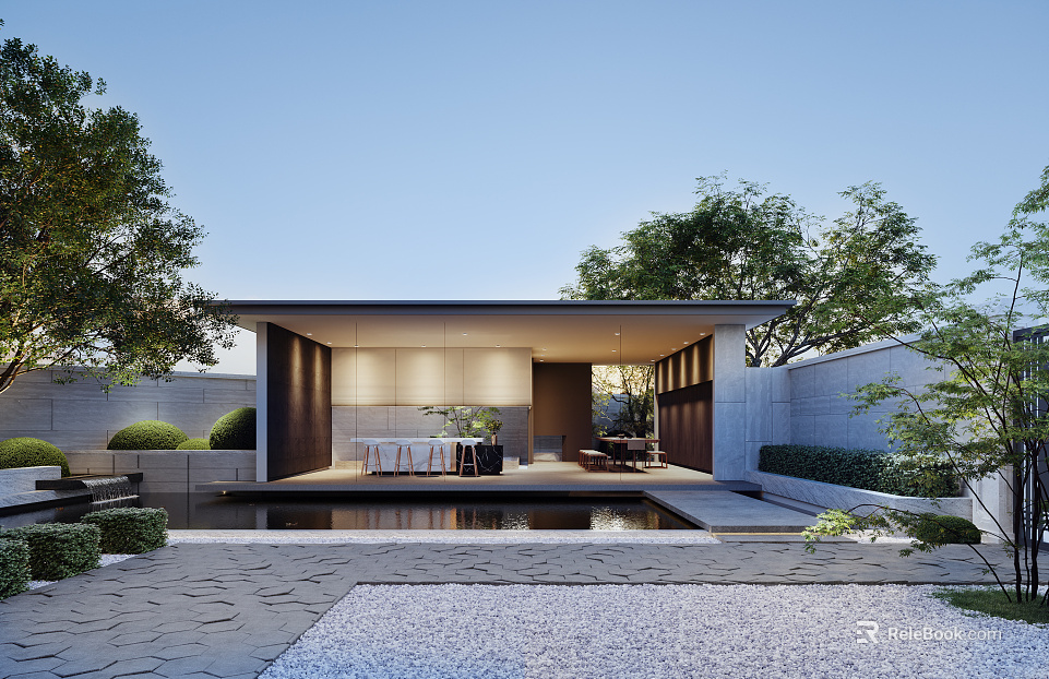 Courtyard texture