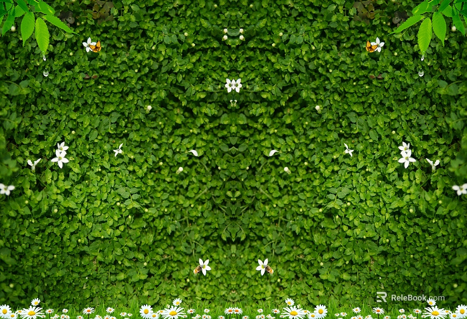 Plant wall texture