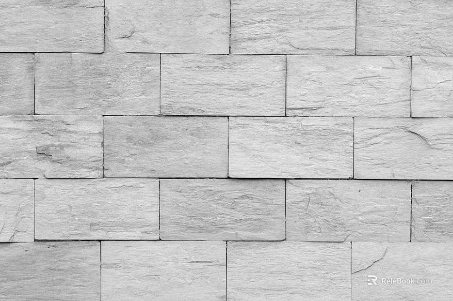 Brick wall with white pattern texture