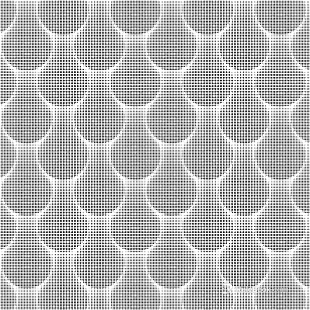 Perforated plate metal texture
