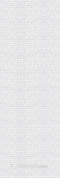 Brick wall small white brick texture