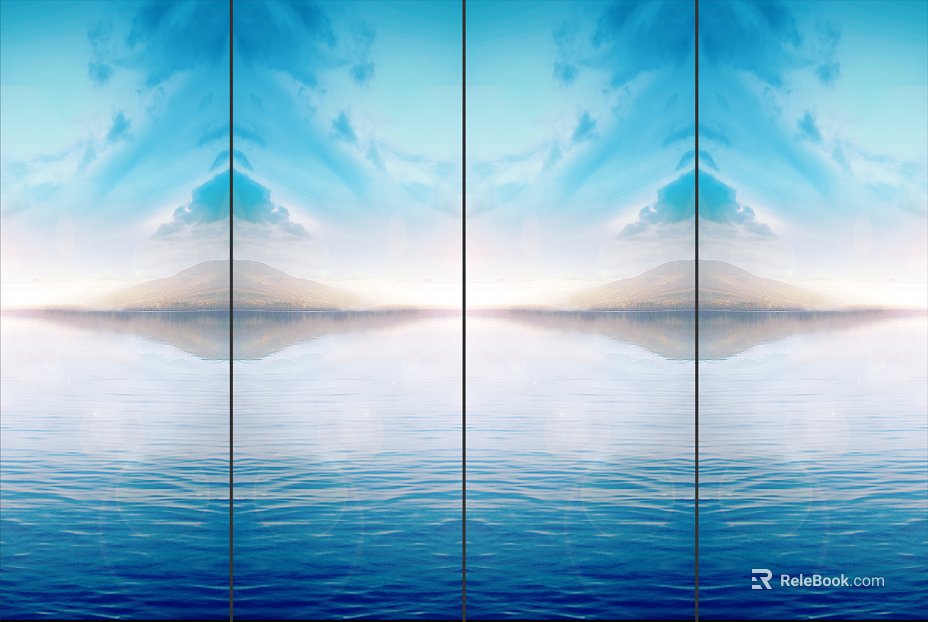 landscape painting texture