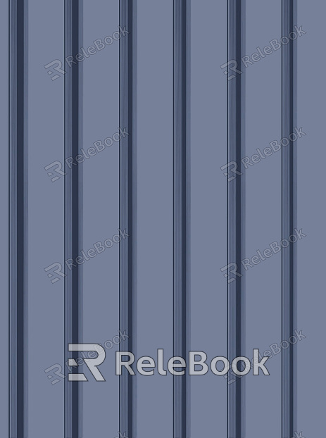 Color steel tile texture