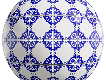 Tile PBR texture (ID:ffach129181)