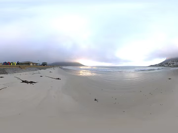 Outdoor sea beach daytime HDR texture (ID:ffhbe636)