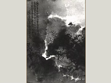 black and white painting texture (ID:ffajg78038)