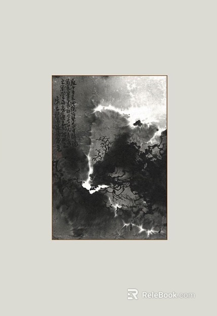 black and white painting texture